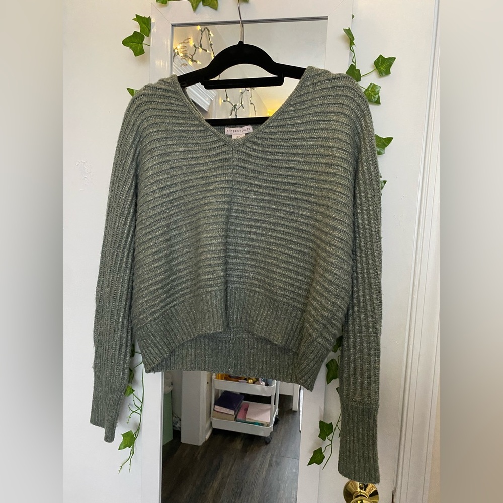 Green sweater